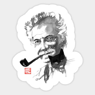 georges brassens 02 Sticker